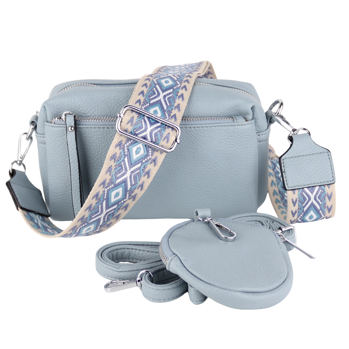 UT21 Schultertasche aus Kunstleder