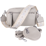 UT21 Schultertasche aus Kunstleder