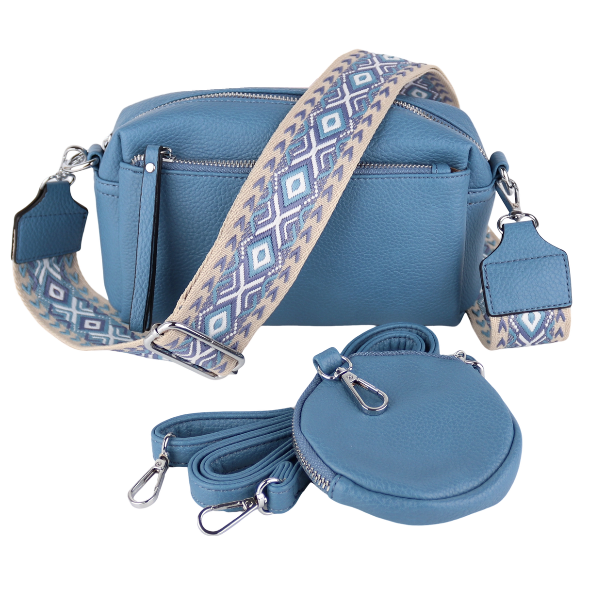 UT21 Schultertasche aus Kunstleder