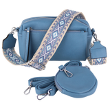 UT21 Schultertasche aus Kunstleder