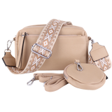 UT21 Schultertasche aus Kunstleder