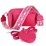 UT21 Schultertasche aus Kunstleder