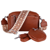UT21 Schultertasche aus Kunstleder