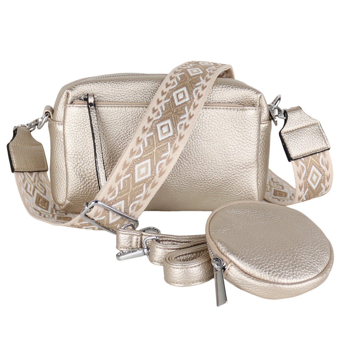 UT21 Schultertasche aus Kunstleder