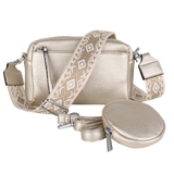 UT21 Schultertasche aus Kunstleder