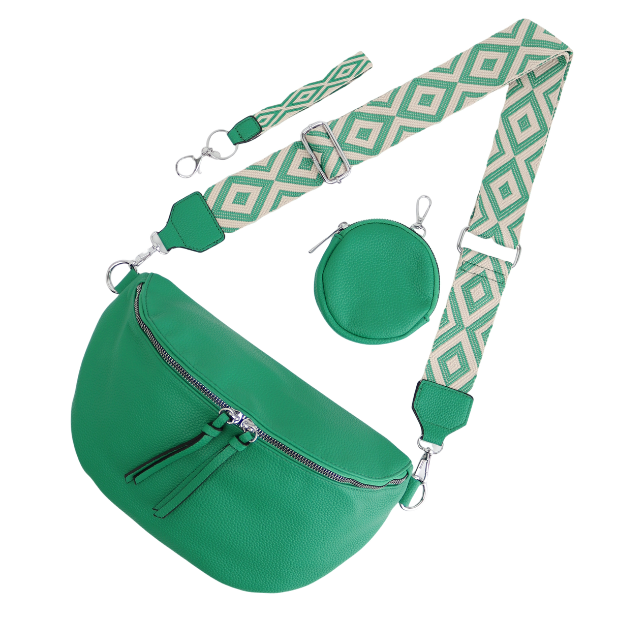 BT308-53096 Bauchtasche aus Kunstleder - ALL