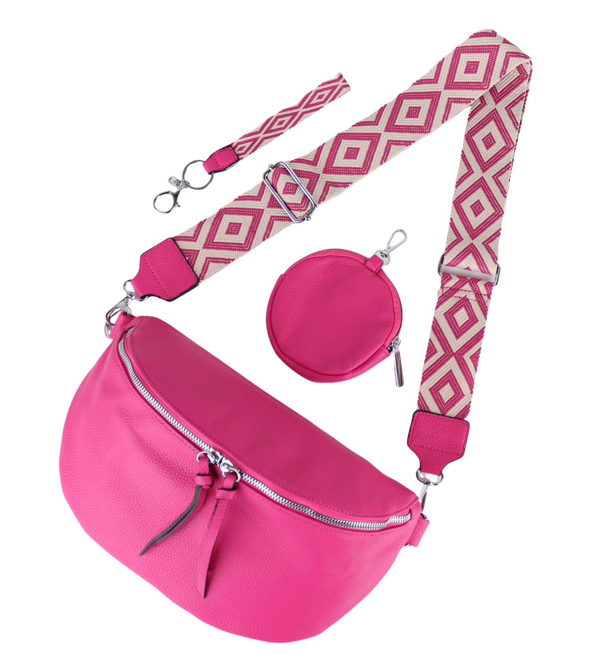 BT308-53096 Bauchtasche aus Kunstleder - ALL