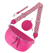 BT308-53096 Bauchtasche aus Kunstleder - ALL