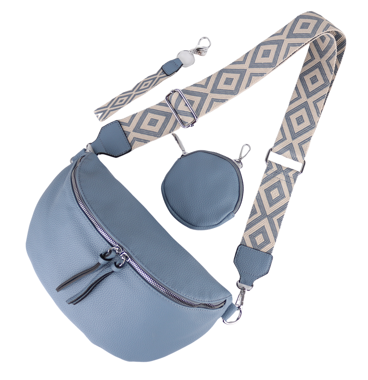 BT308-53096 Bauchtasche aus Kunstleder - ALL