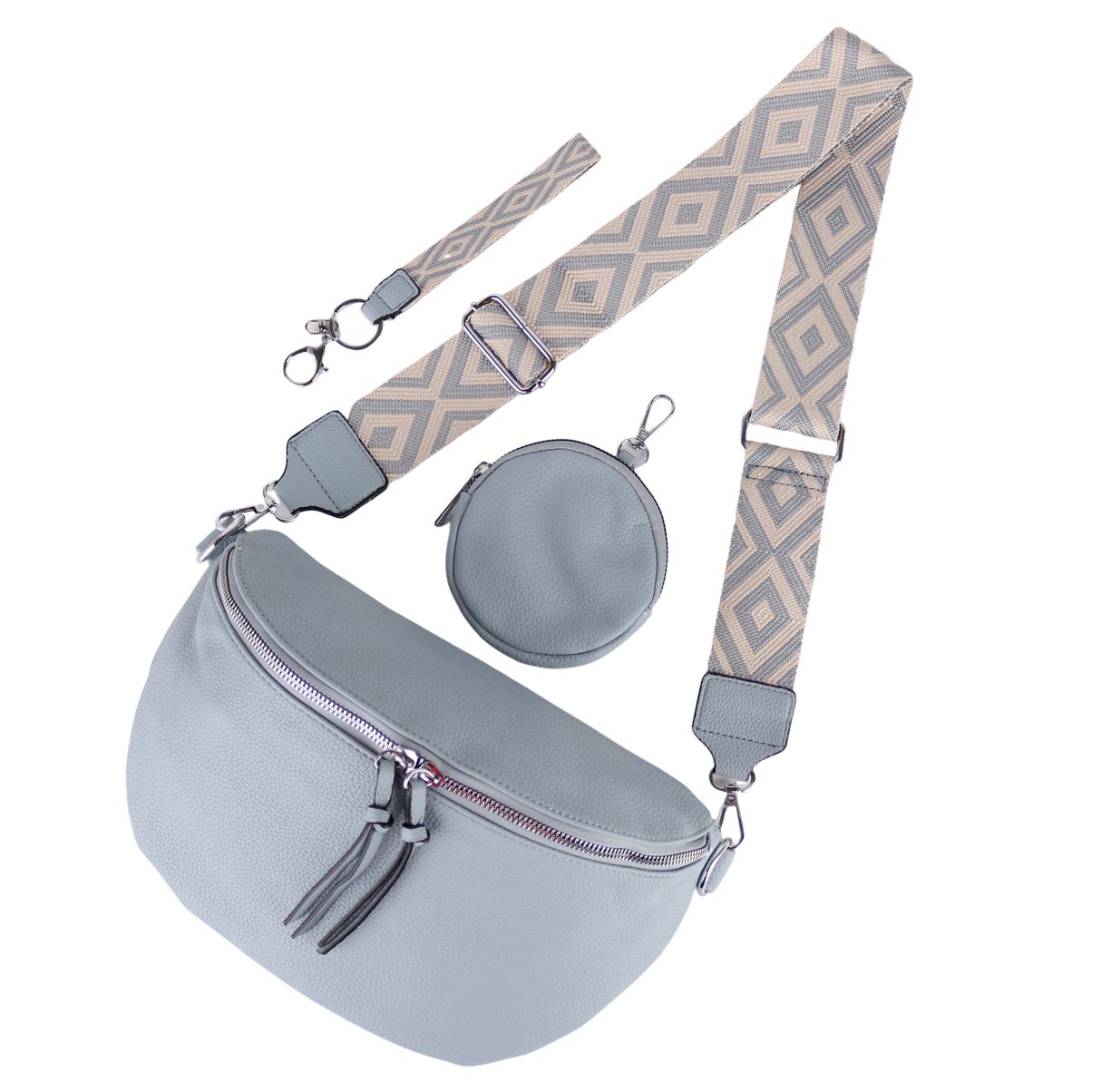 BT308-53096 Bauchtasche aus Kunstleder - ALL