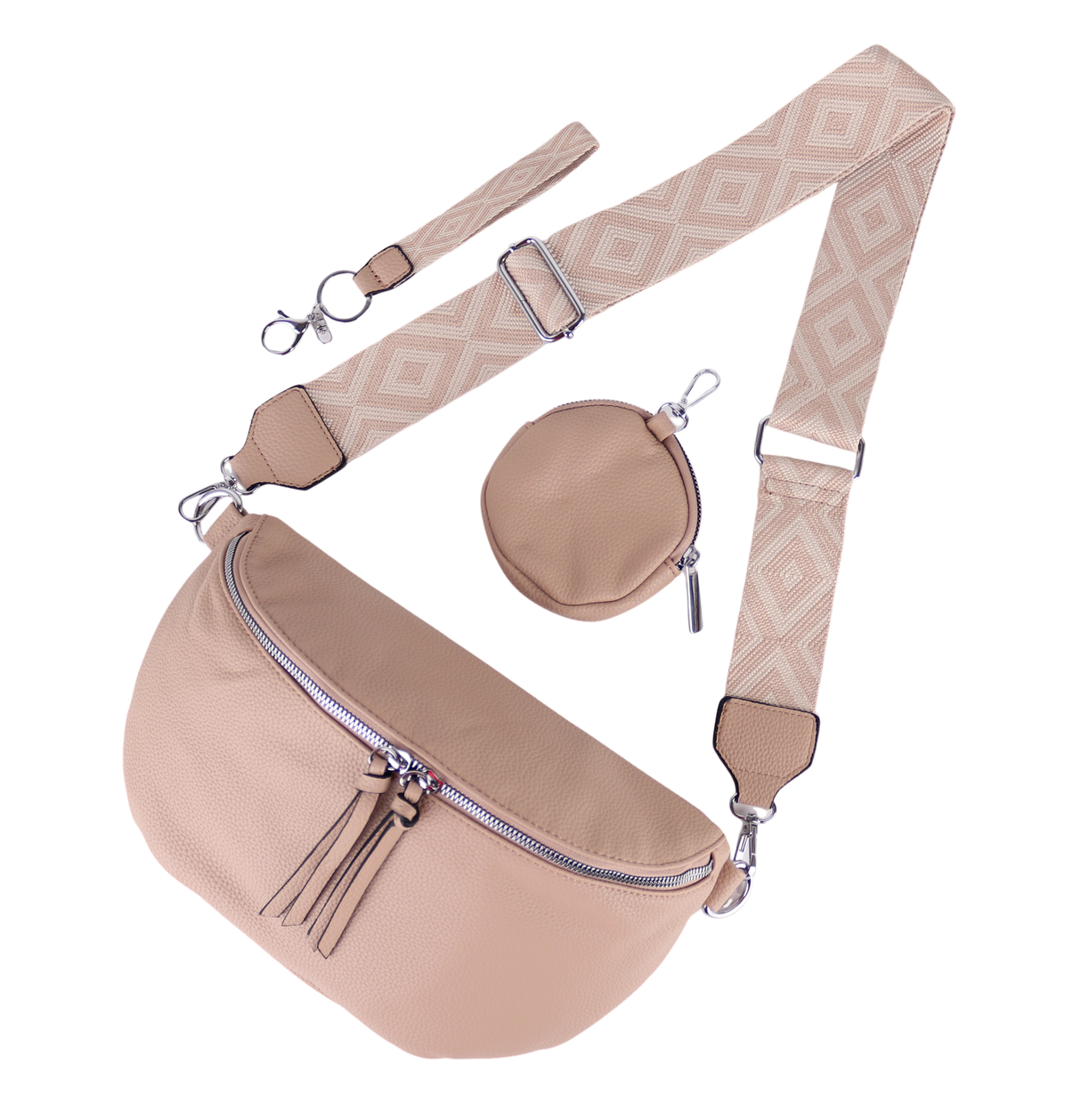 BT308-53096 Bauchtasche aus Kunstleder - ALL