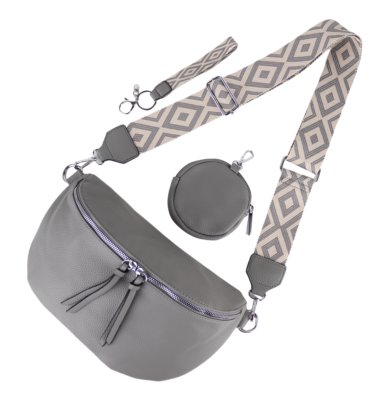 BT308-53096 Bauchtasche aus Kunstleder - ALL
