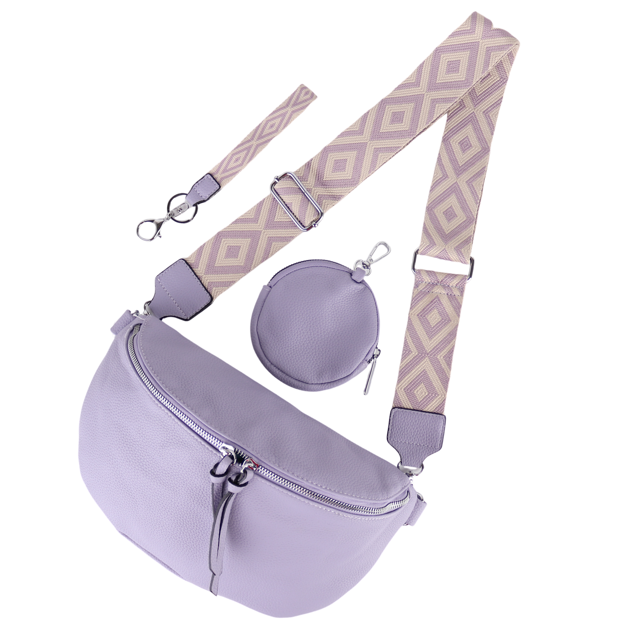 BT308-53096 Bauchtasche aus Kunstleder - ALL