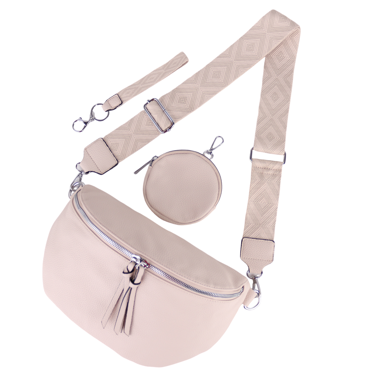 BT308-53096 Bauchtasche aus Kunstleder - ALL