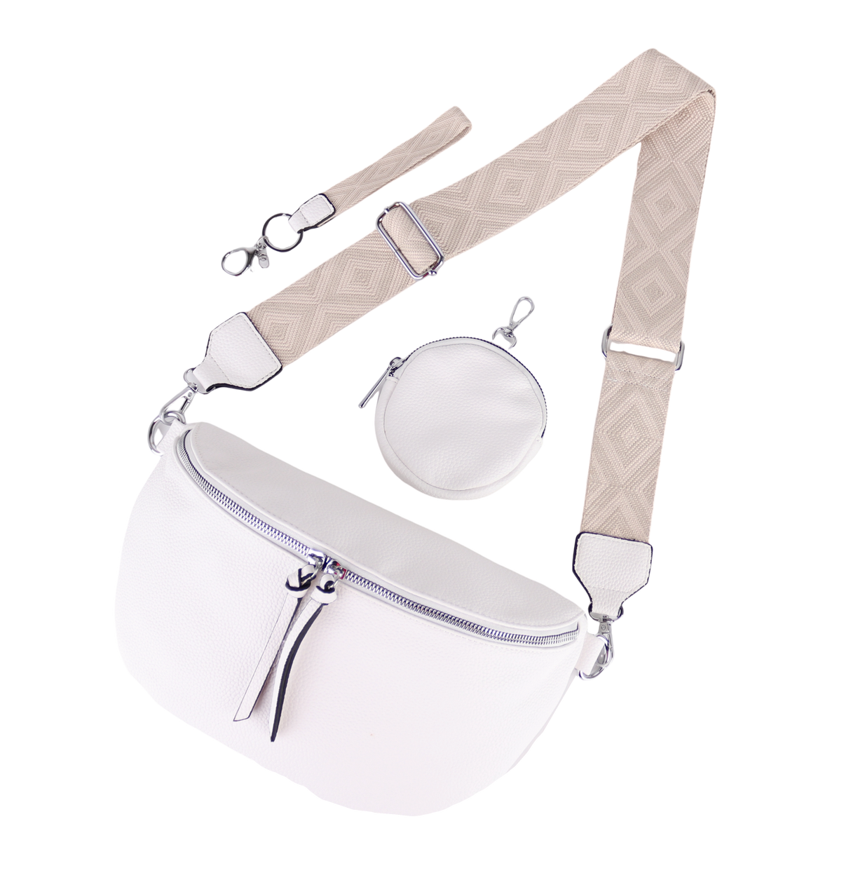 BT308-53096 Bauchtasche aus Kunstleder - ALL