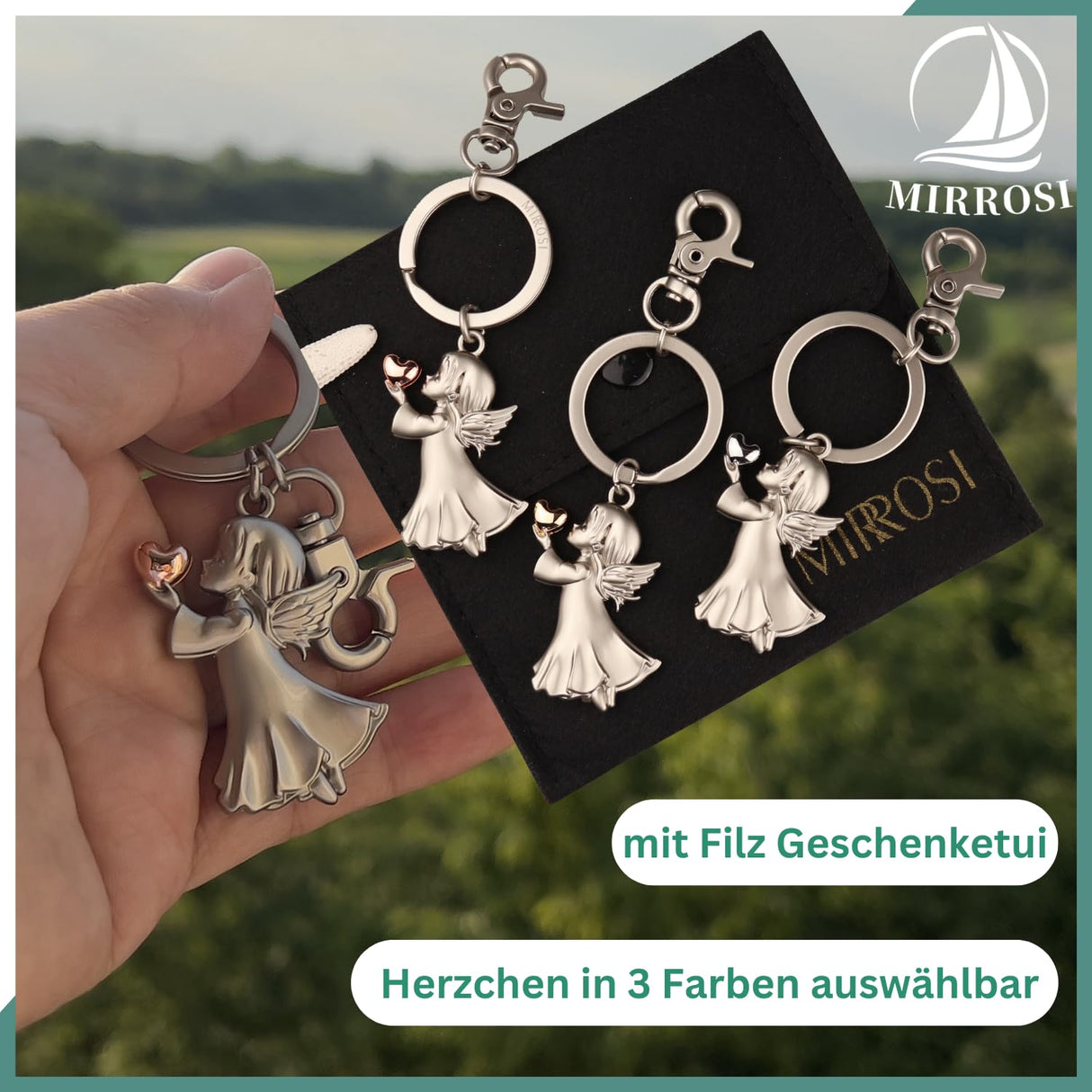 Schutzengel Schlüsselanhänger - Elsa