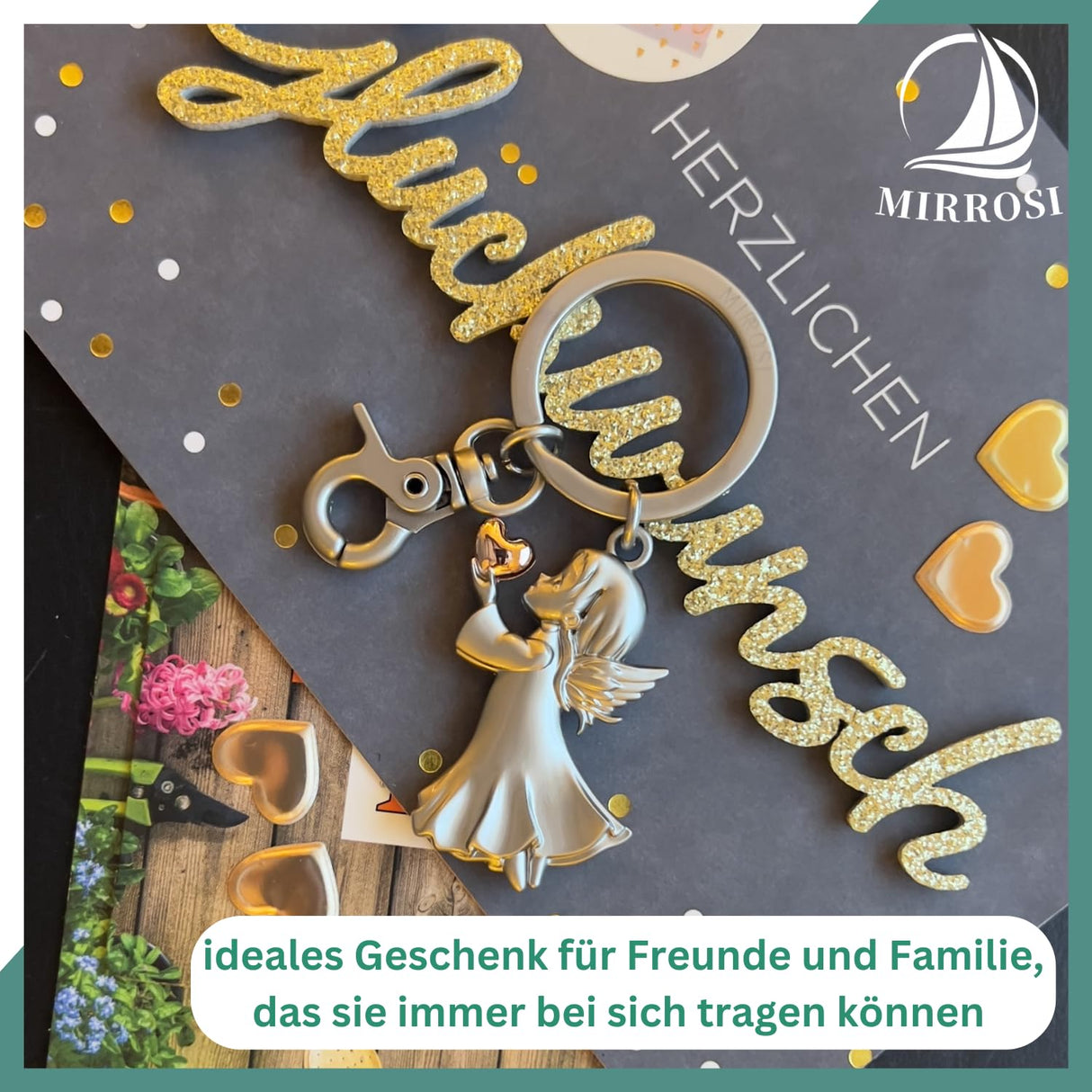 Schutzengel Schlüsselanhänger - Elsa