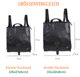 Rucksack aus Kunstleder 2 in 1