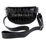 Bauchtasche aus Echtleder Kroko Optik - Modelle Eden