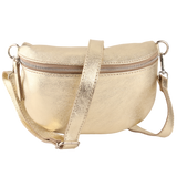 Bauchtasche aus Echtleder Metalic - Modelle Ember
