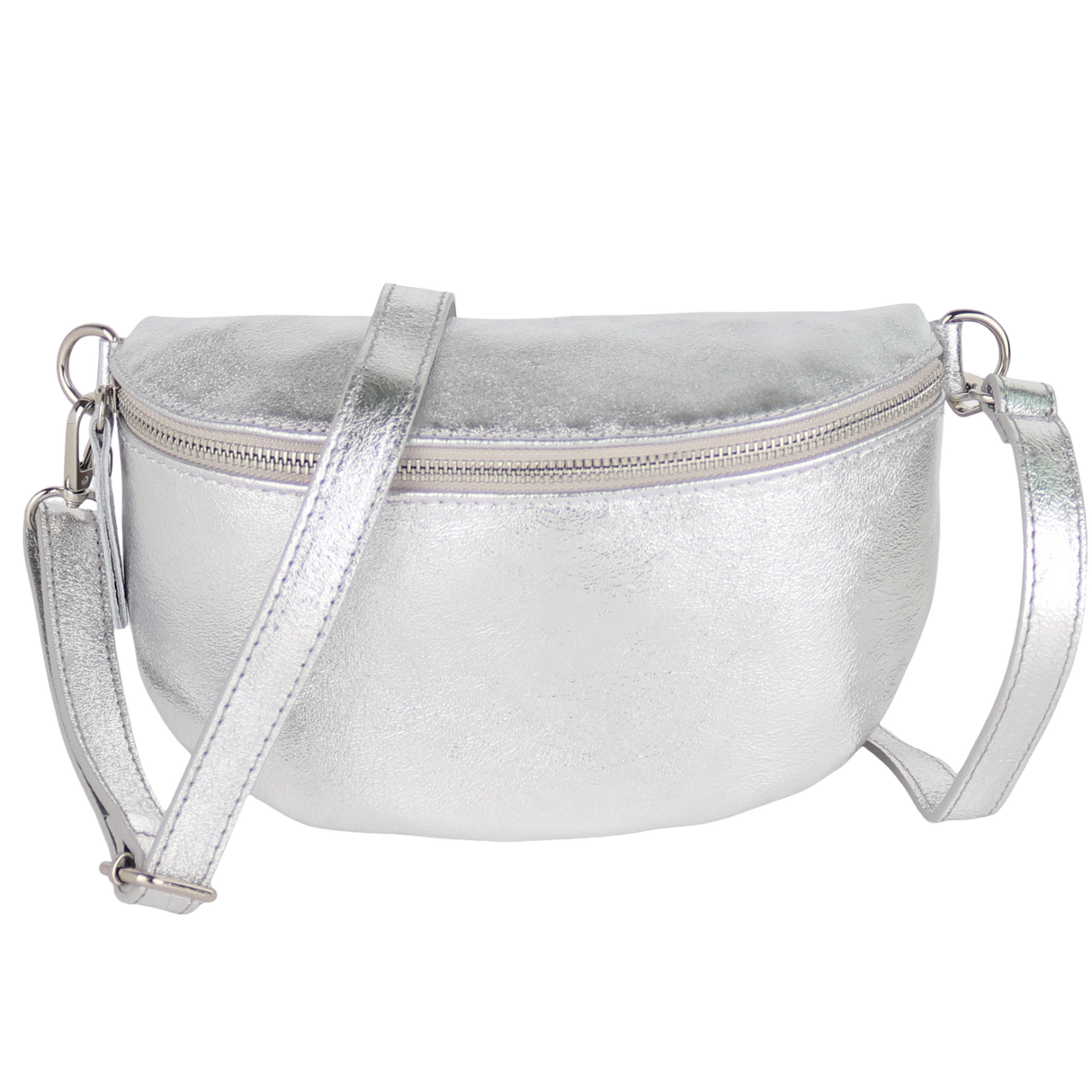 Bauchtasche aus Echtleder Metalic - Modelle Ember