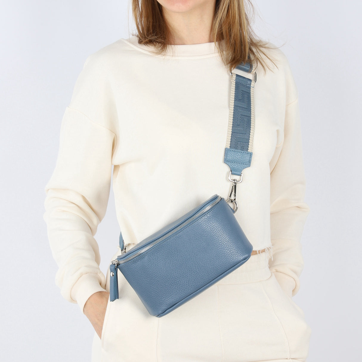 BT316 Bauchtasche aus Echtleder - ALL