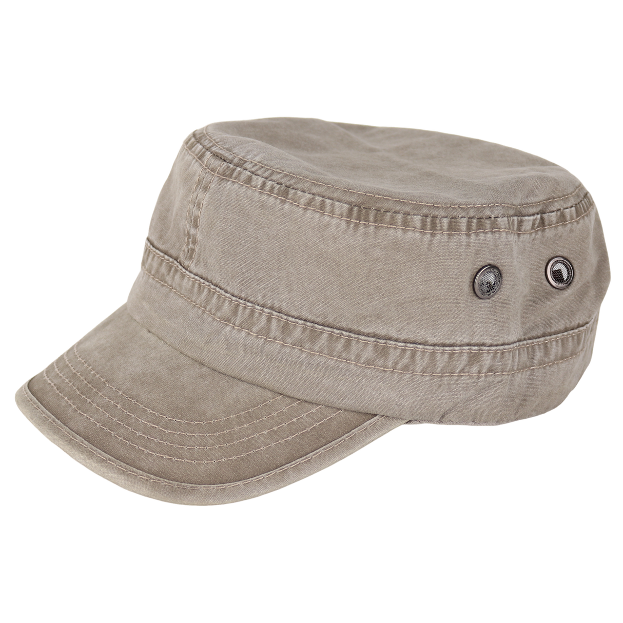 CP02 Army Cap aus reinem Baumwolle Used Look