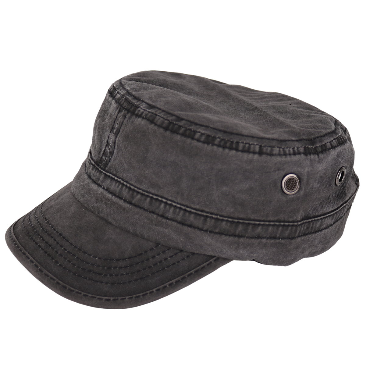 CP02 Army Cap aus reinem Baumwolle Used Look