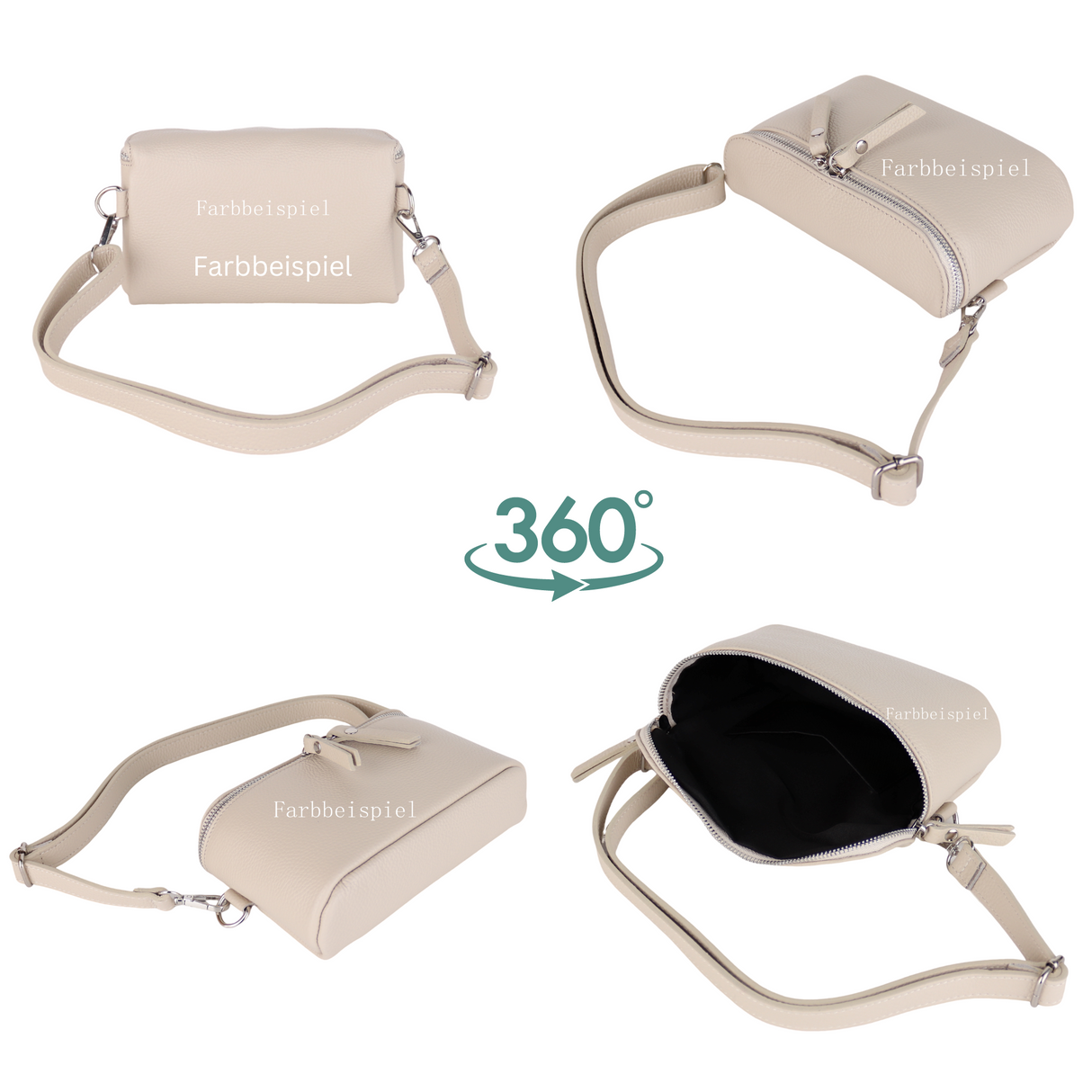 BT316 Bauchtasche aus Echtleder - ALL