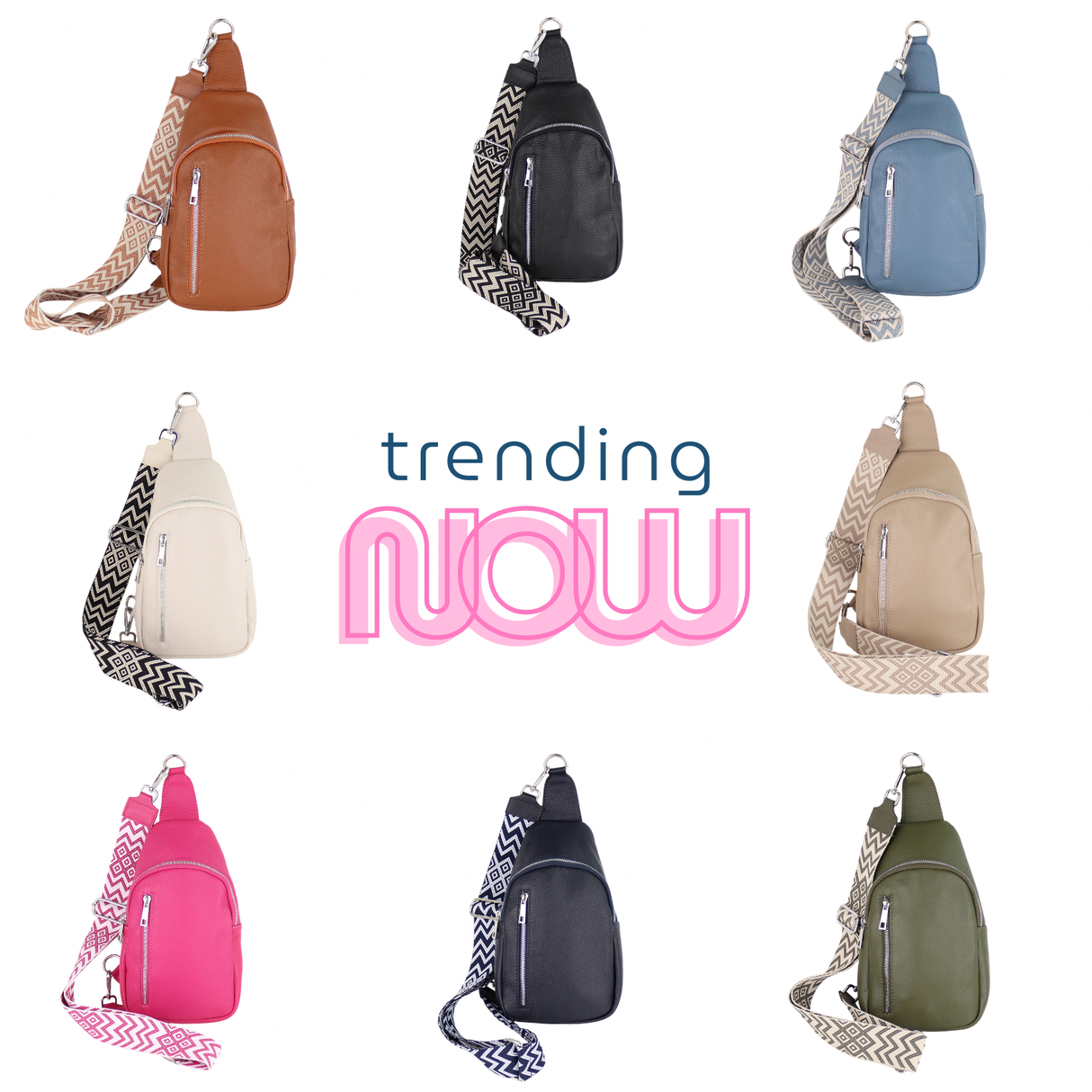 Sling Bag aus Echtleder-ALL