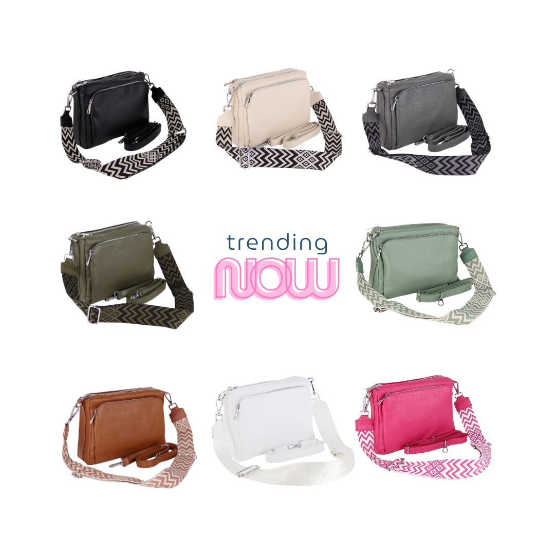UT48 Schultertasche Echtleder - ALL