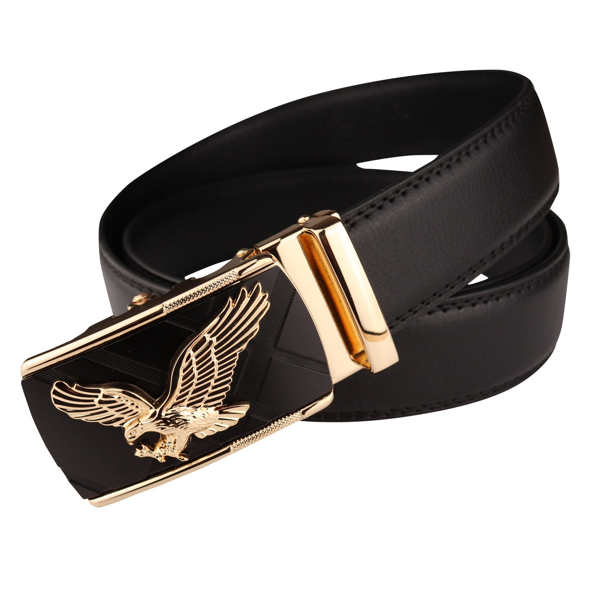 Ledergürtel Herren Automatik Breit 38mm, Kürzbar