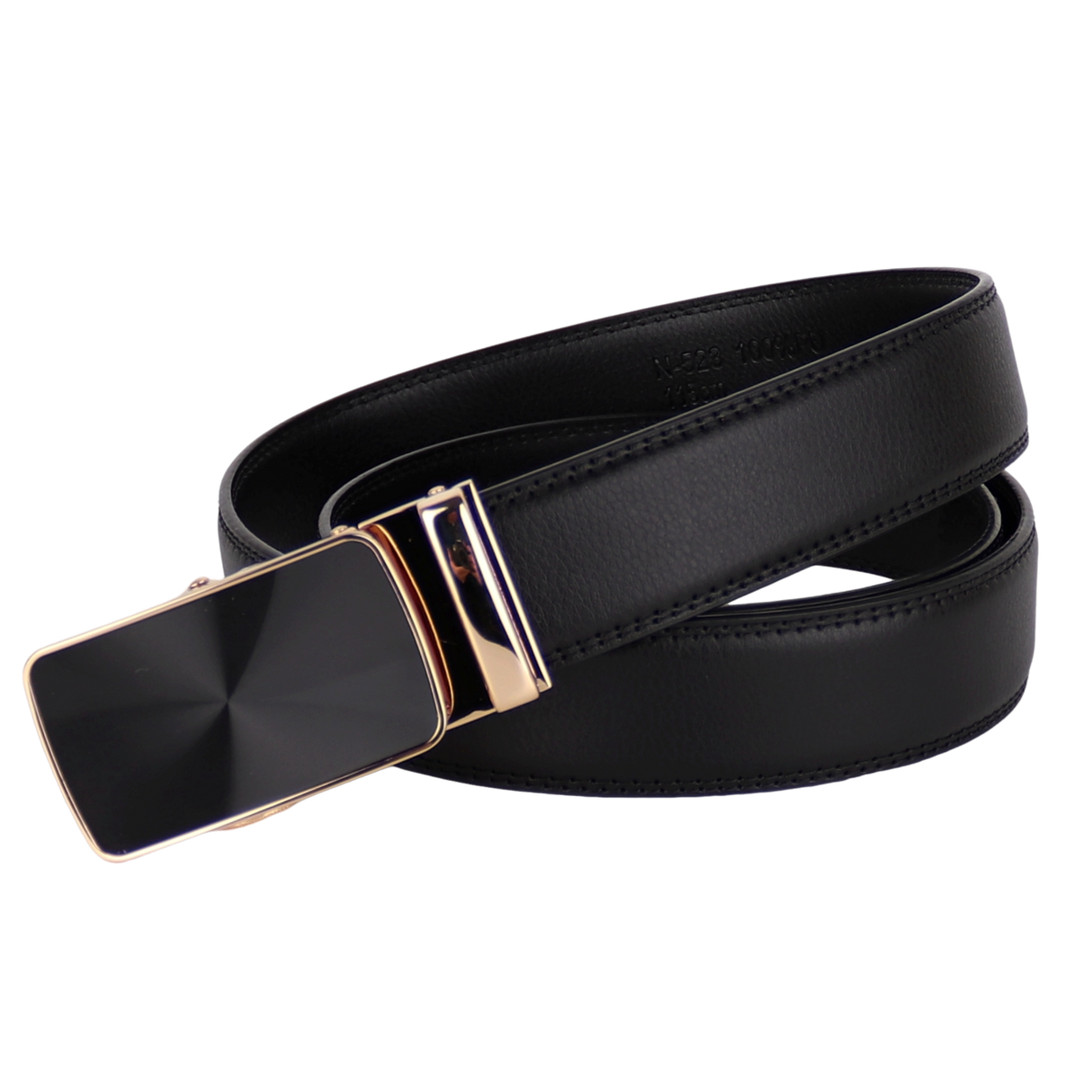Ledergürtel Herren Automatik Breit 38mm, Kürzbar