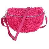 BT321 Bauchtasche aus Teddyfell Plüsch