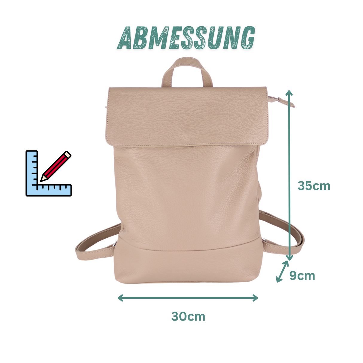 Rucksack Echtleder - ALL