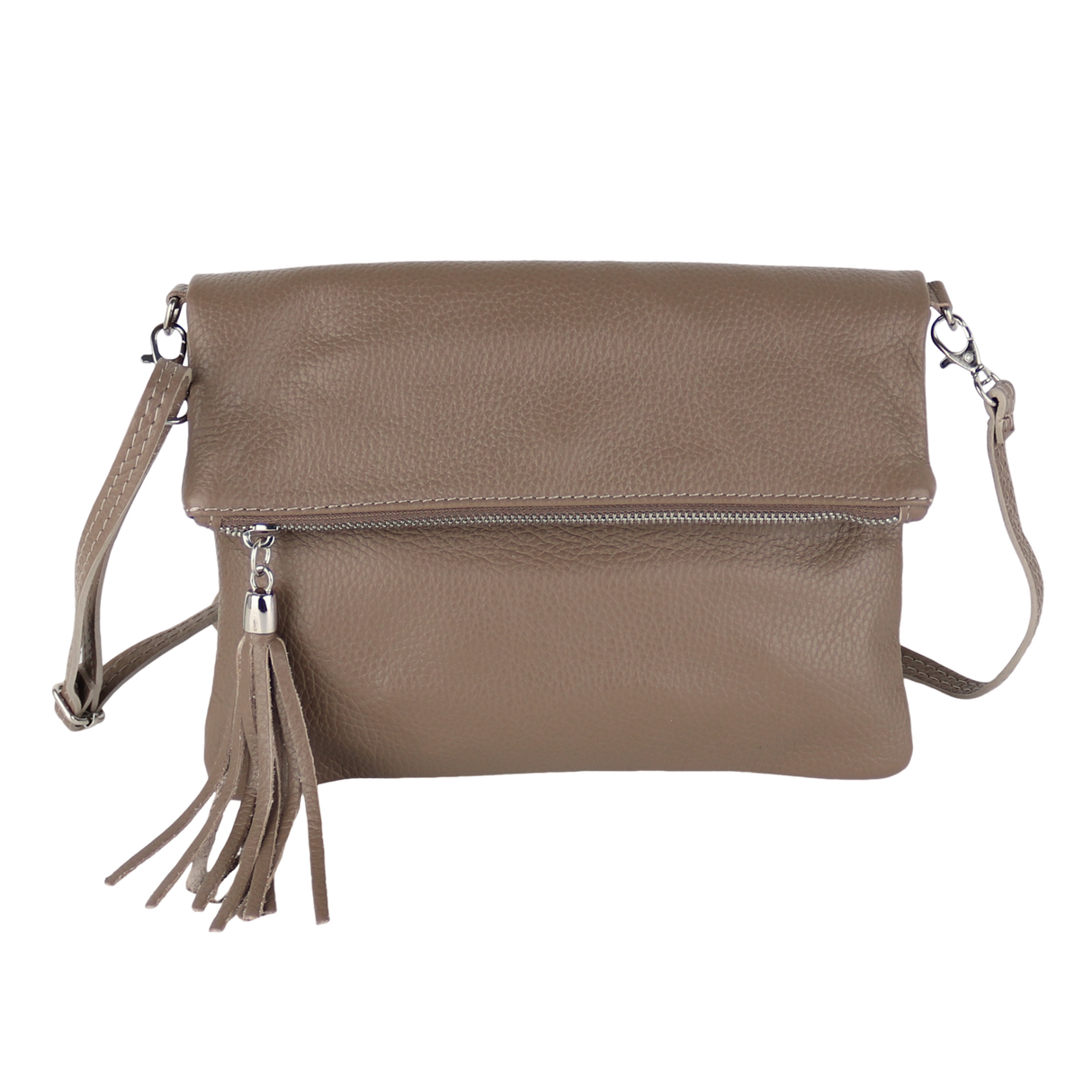 UT19 Schultertasche aus Echtleder