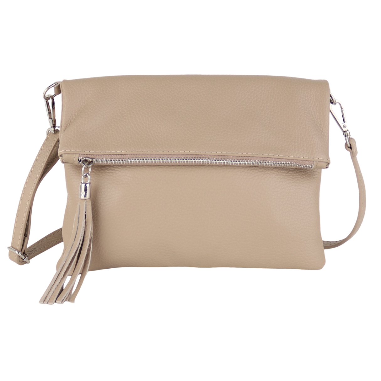 UT19 Schultertasche aus Echtleder