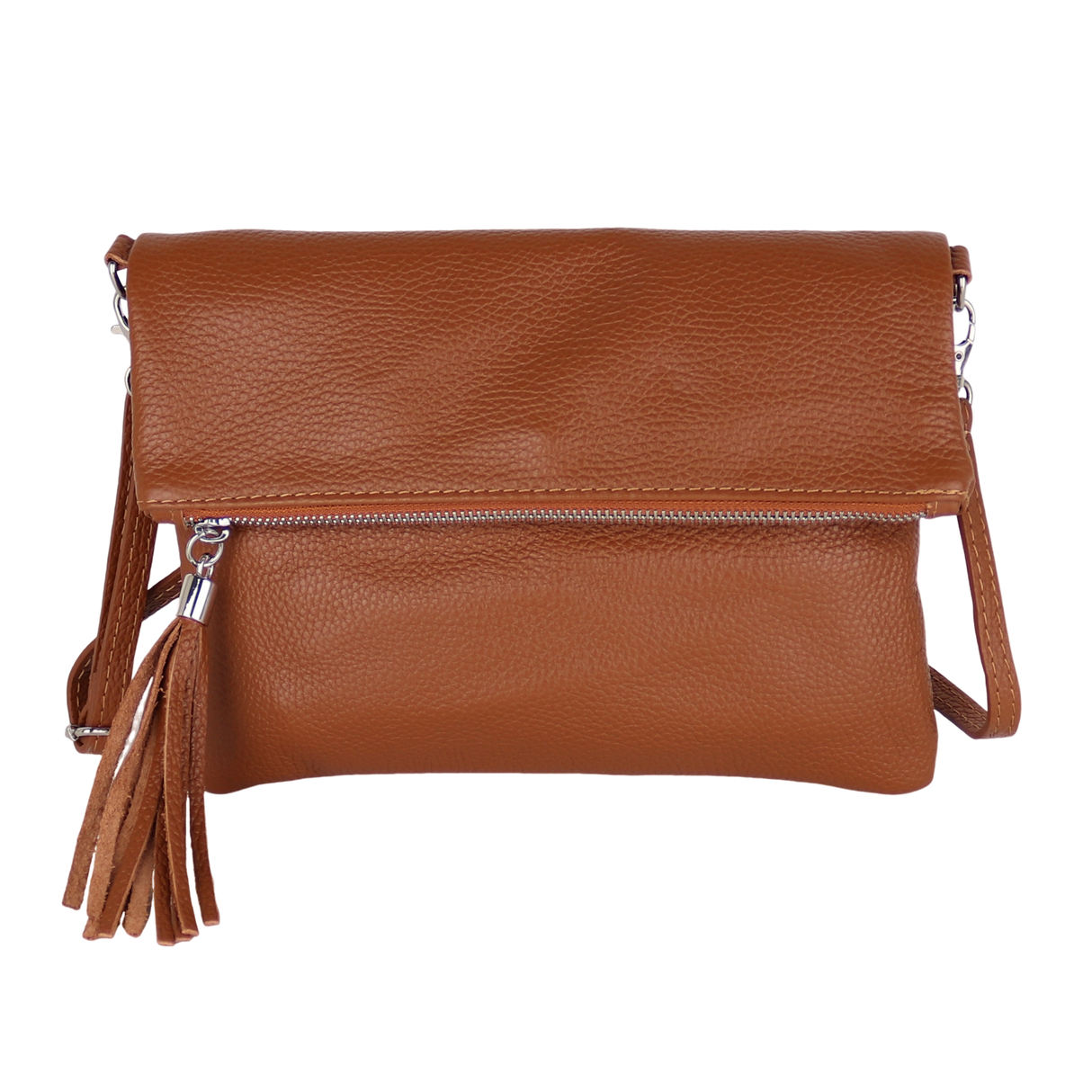 UT19 Schultertasche aus Echtleder