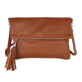 UT19 Schultertasche aus Echtleder