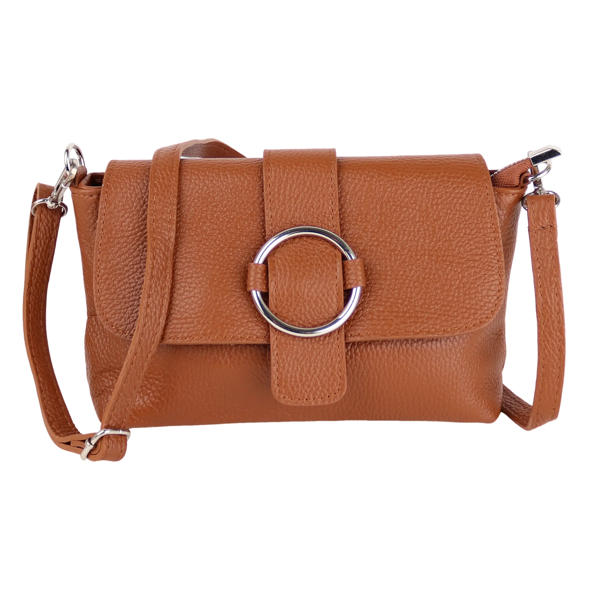 UT27 kleine Schultertasche aus Echtleder