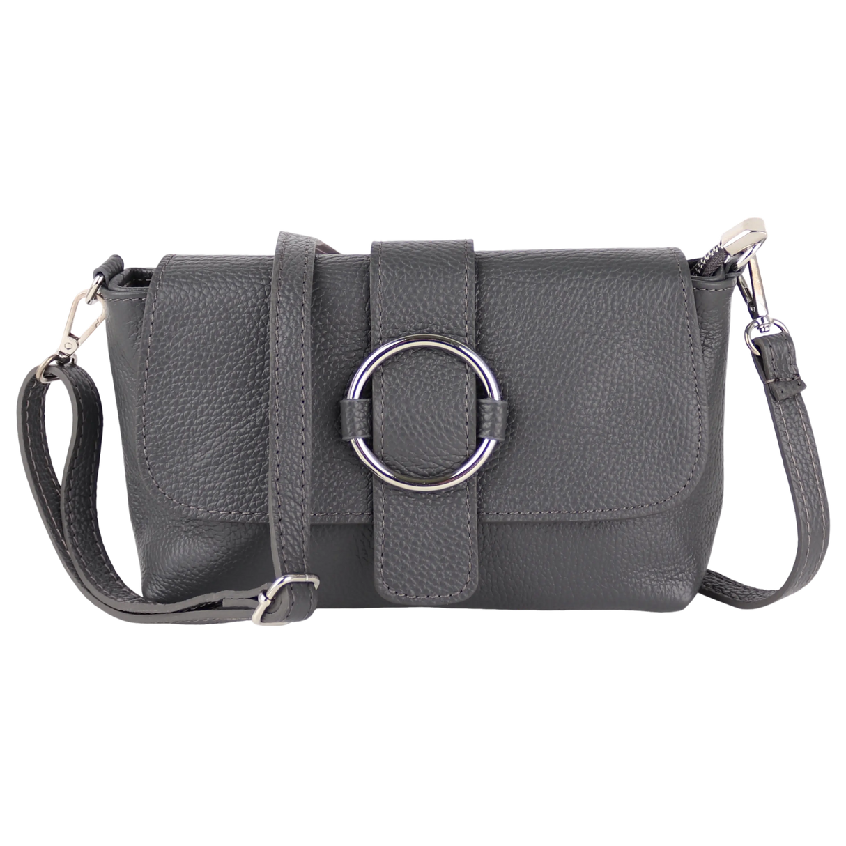 UT27 kleine Schultertasche aus Echtleder