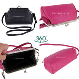 UT35 Schultertasche aus Echtleder