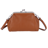 UT35 Schultertasche aus Echtleder