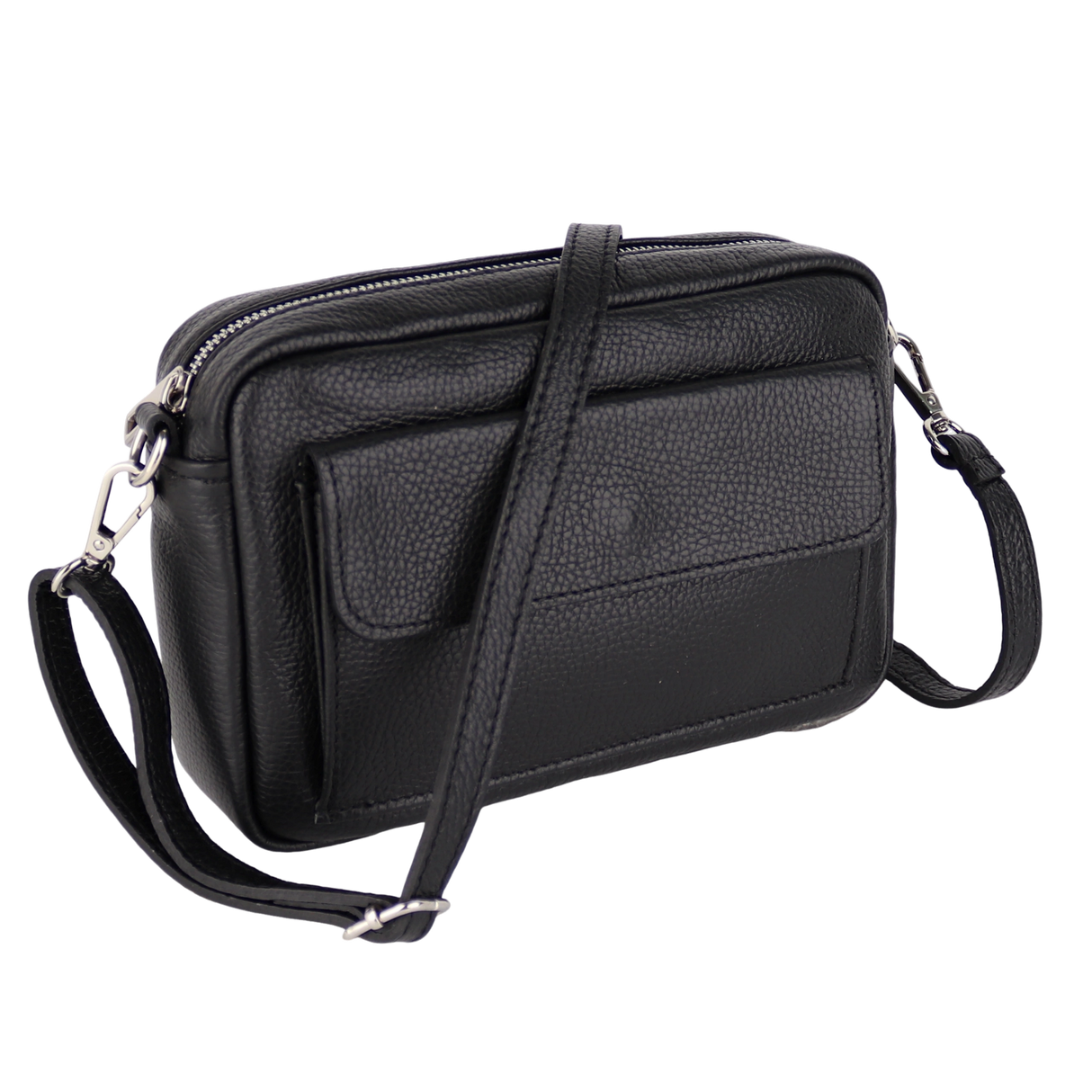 UT41 Schultertasche aus Echtleder