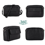 UT41 Schultertasche aus Echtleder