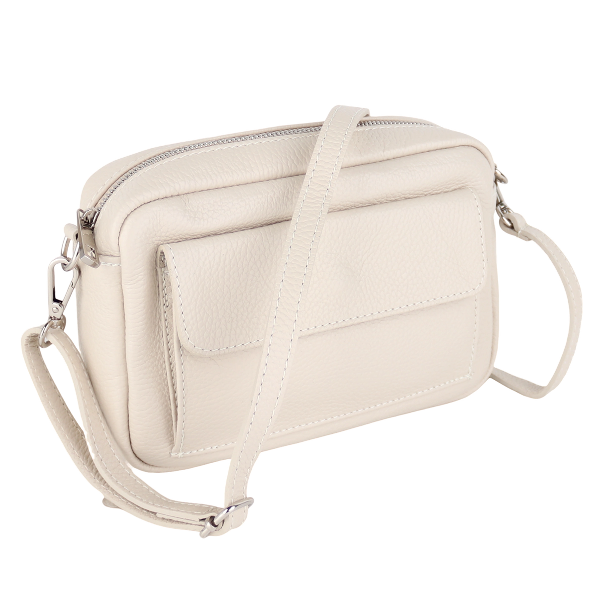 UT41 Schultertasche aus Echtleder