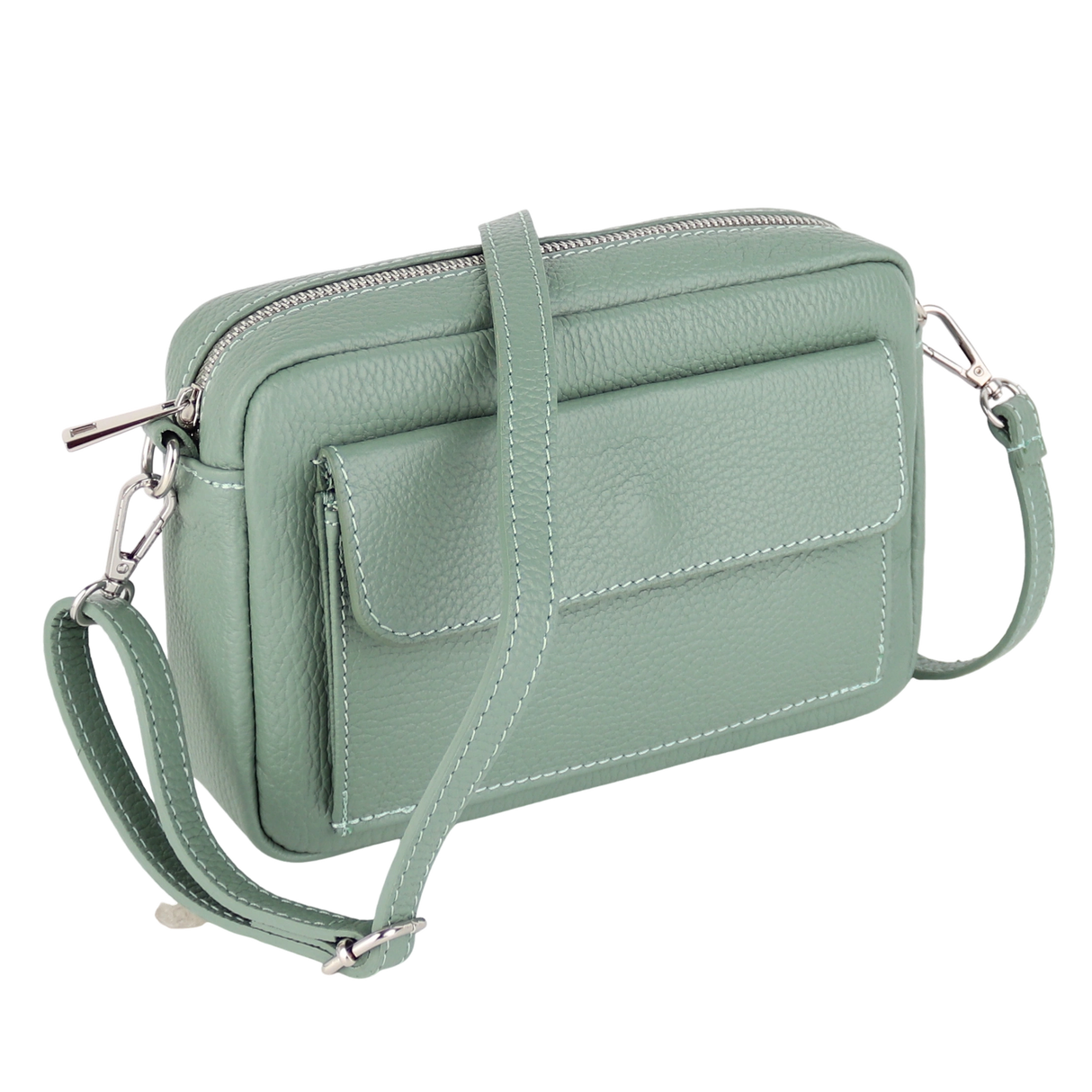 UT41 Schultertasche aus Echtleder