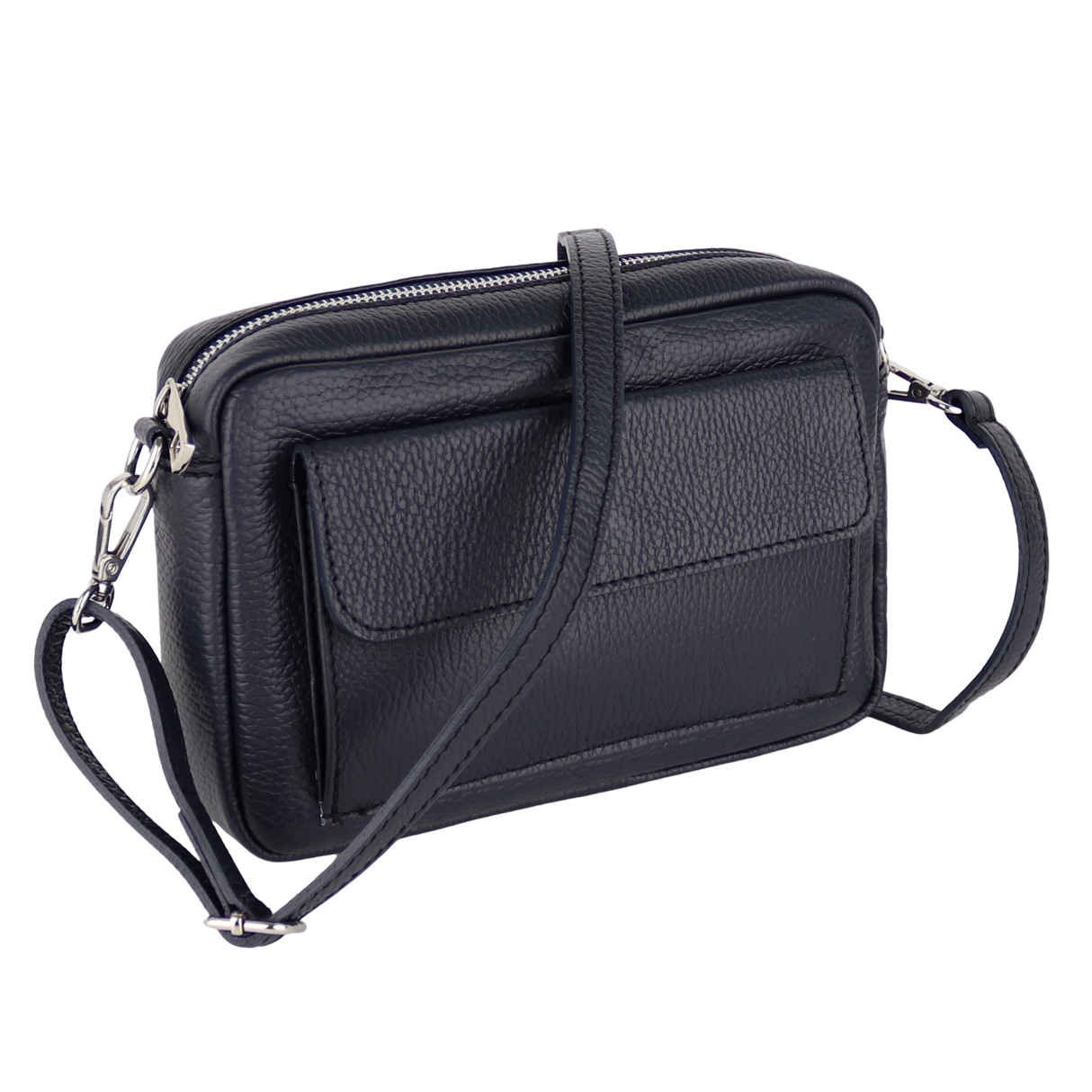 UT41 Schultertasche aus Echtleder