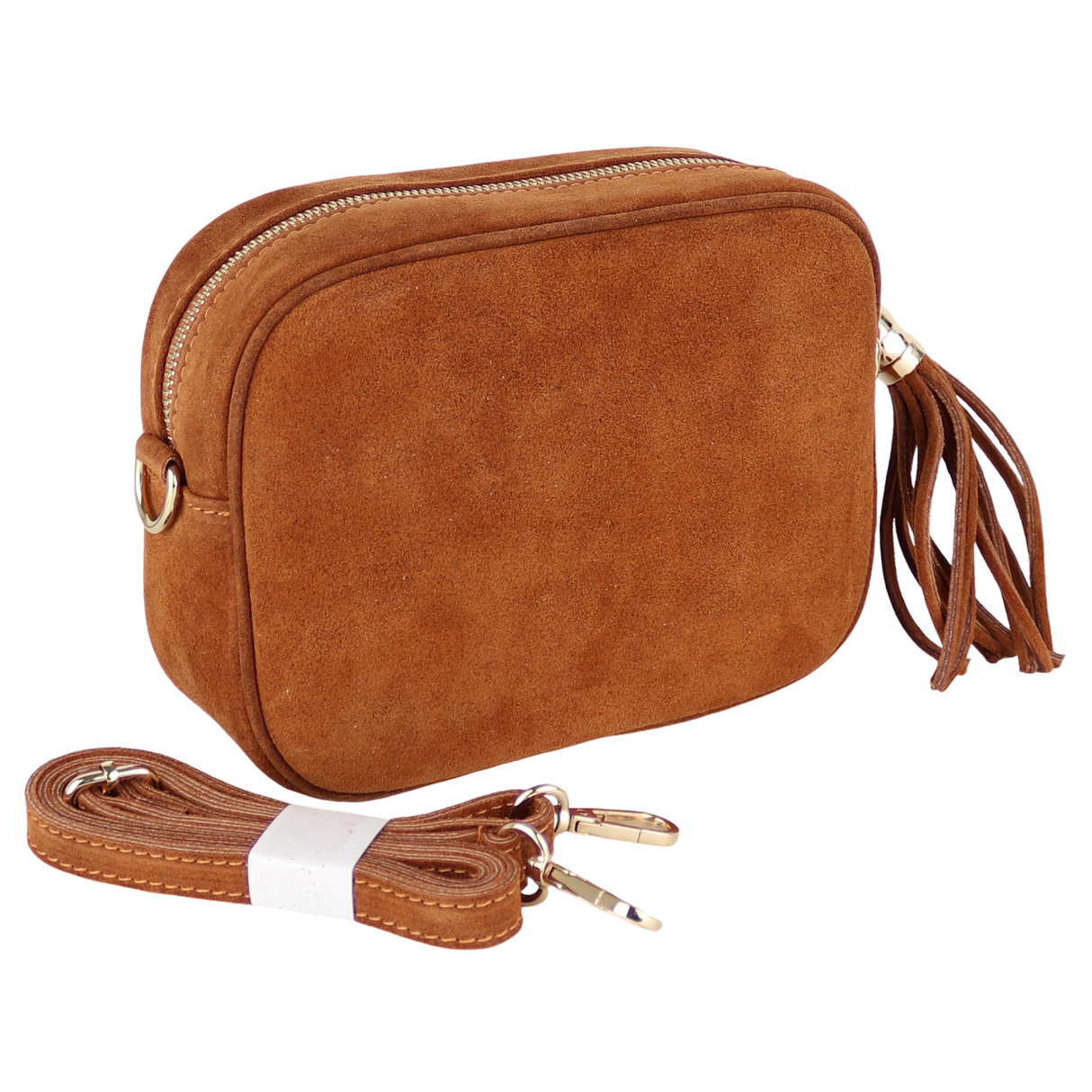 UT57 Schultertasche aus Wildleder
