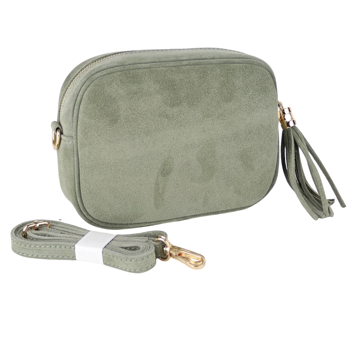 UT57 Schultertasche aus Wildleder